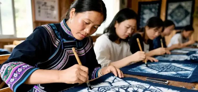 Batik Workshop in Guizhou