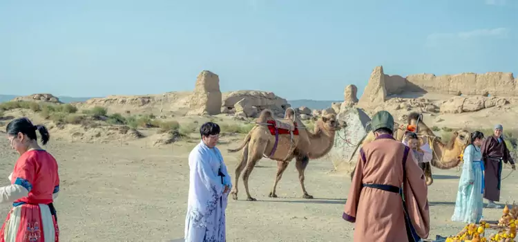 Silk Road Merchant Role Play in China