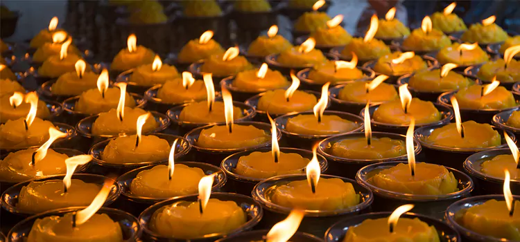 Incense Offering & Lamp Lighting Ceremony