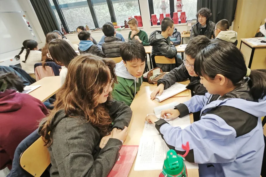 Arrange school visit in China for foreign student group